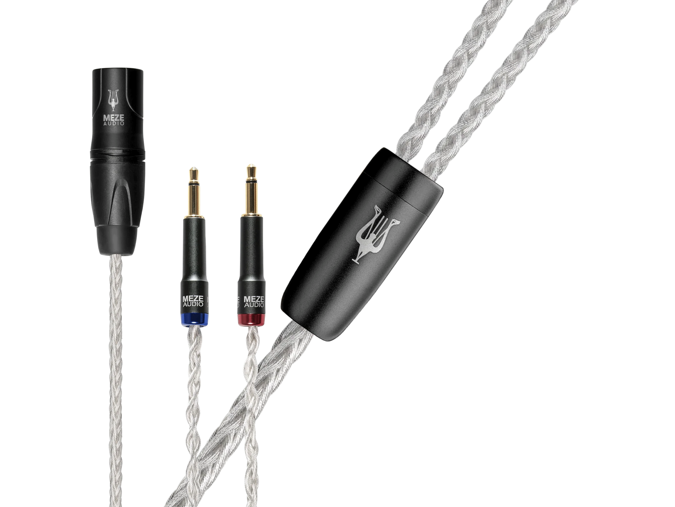 Meze Mono Mm Silver Plated Pcuhd Premium Cable Polig Xlr M